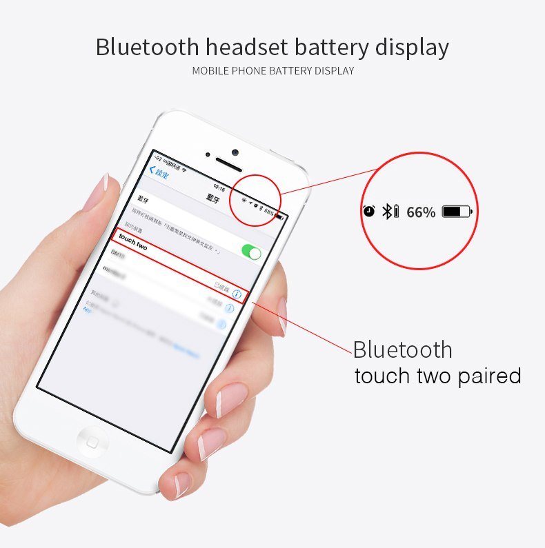 Twins Wireless Bluetooth Earphone Waterproof wireless Headset in-ear Sport Earphones Mini Earbuds with micphone for ip7 samsung 6 Twins Wireless Bluetooth Earphone Waterproof wireless Headset in-ear Sport Earphones Mini Earbuds with micphone for ip7 samsung - Image 6