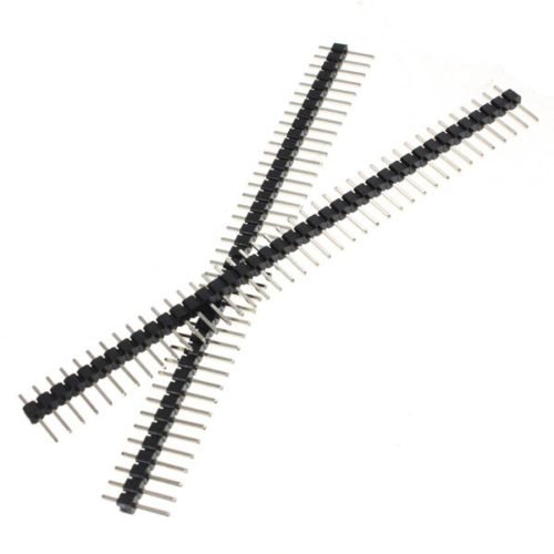 10 Pcs 40 Pin 2.54mm Single Row Male Pin Header Strip For Arduino 3