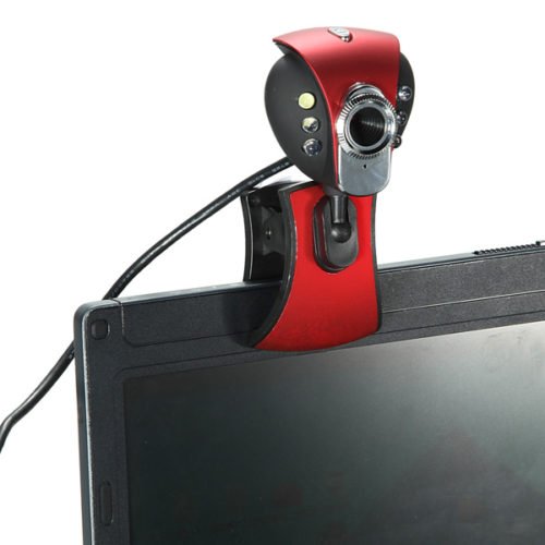 USB 50M 6 LED Night Vision Webcam Camera Webcams With Mic PC Laptop 7