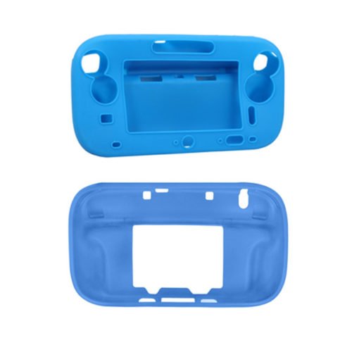 Silicone Soft Gel Protective Case Cover For Nintendo Wii U Gamepad 3