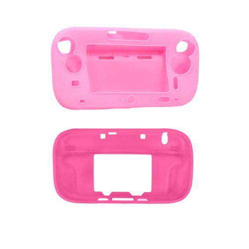 Silicone Soft Gel Protective Case Cover For Nintendo Wii U Gamepad 4