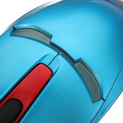 NEWMEN 1000DPI Wired Gaming USB Optical Mouse With Blue LED Light 9