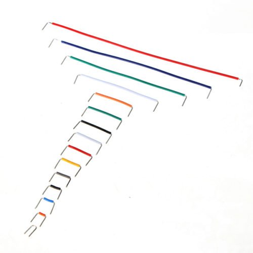 140pcs U Shape Solderless Breadboard Jumper Cable Dupont Wire For Arduino Shield 4
