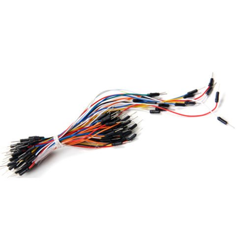 MB102 Power Supply and 65pcs Jumper Cable Dupont Wire and 400 Holes Breadboard Kit 5