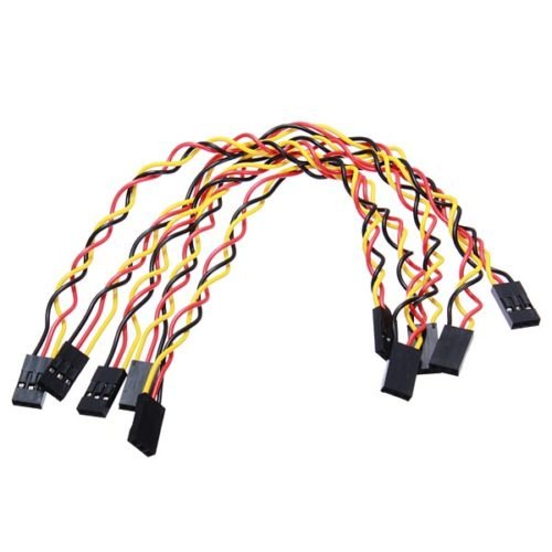 25pcs 3 Pin 20cm 2.54mm Jumper Cable DuPont Wire For Arduino Female To Female 2
