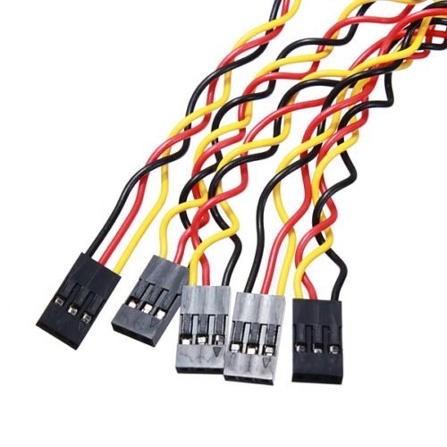 25pcs 3 Pin 20cm 2.54mm Jumper Cable DuPont Wire For Arduino Female To Female 3