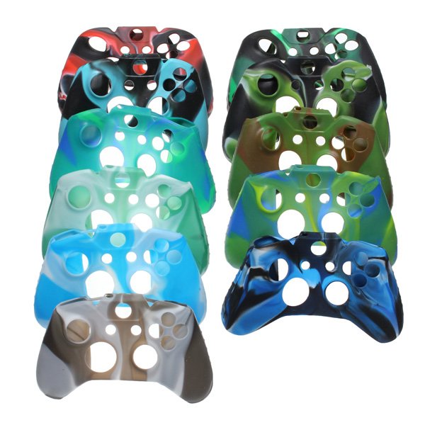 Camouflage Silicone Protective Case Cover For XBOX ONE Controller 2