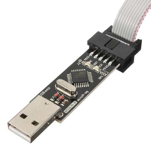 USBASP USBISP 3.3 5V AVR Downloader Programmer With ATMEGA8 ATMEGA128 3