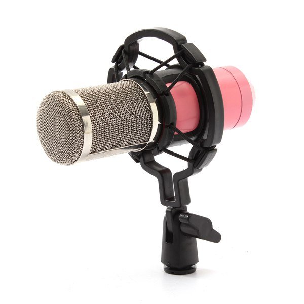 BM800 Recording Dynamic Condenser Microphone with Shock Mount 8 BM800 Recording Dynamic Condenser Microphone with Shock Mount - Image 8