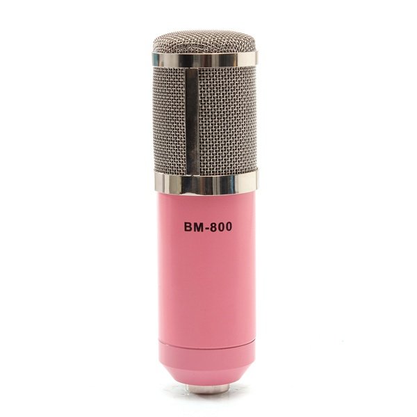 BM800 Recording Dynamic Condenser Microphone with Shock Mount 4 BM800 Recording Dynamic Condenser Microphone with Shock Mount - Image 4