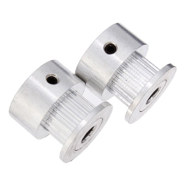 2Pcs 2GT-20 Teeth Timing Pulley Wheel 5mm 8mm Inner For 3D Printer 1 2Pcs 2GT-20 Teeth Timing Pulley Wheel 5mm 8mm Inner For 3D Printer