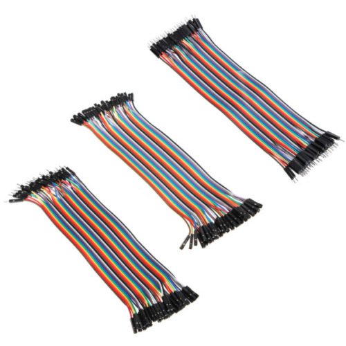 120pcs 20cm Male To Female Female To Female Male To Male Color Breadboard Jumper Cable Dupont Wire Combination For Arduino 1