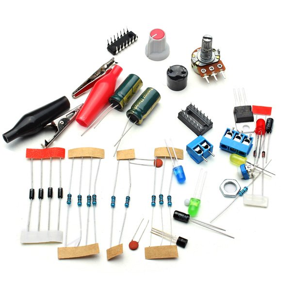 Geekcreit® EU Plug 220V DIY LM317 Adjustable Voltage Power Supply Module Kit With Case 3 Geekcreit® EU Plug 220V DIY LM317 Adjustable Voltage Power Supply Module Kit With Case - Image 3