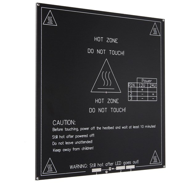 Standard 3D Printer 3MM MK3 Aluminum Board PCB Heat Bed For Reprap 4 Standard 3D Printer 3MM MK3 Aluminum Board PCB Heat Bed For Reprap - Image 4