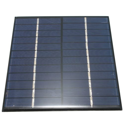 2W 12V 0-160mA Polycrystalline Mini Solar Panel Photovoltaic Panel 3