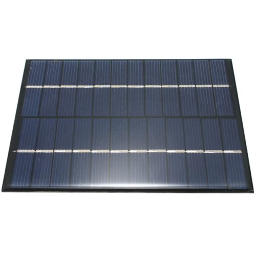 2W 12V 0-160mA Polycrystalline Mini Solar Panel Photovoltaic Panel 4