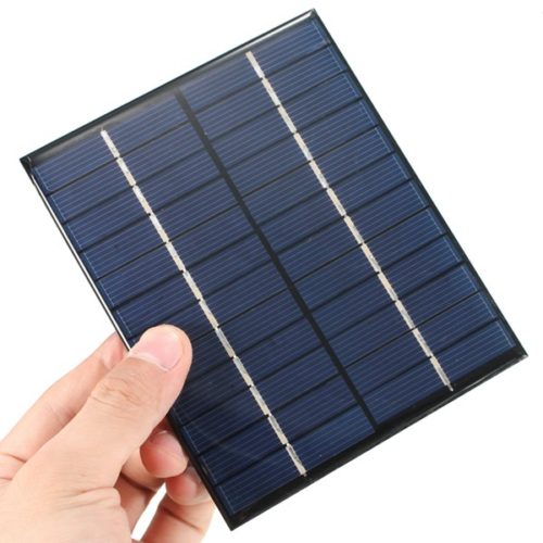2W 12V 0-160mA Polycrystalline Mini Solar Panel Photovoltaic Panel 6