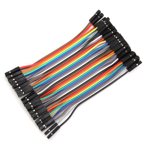 40pcs 10cm Female To Female Jumper Cable Dupont Wire For Arduino 2