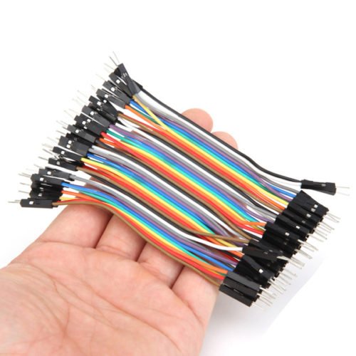 40pcs 10cm Male To Male Jumper Cable Dupont Wire For Arduino 5