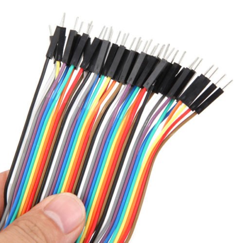 40pcs 10cm Male To Male Jumper Cable Dupont Wire For Arduino 7