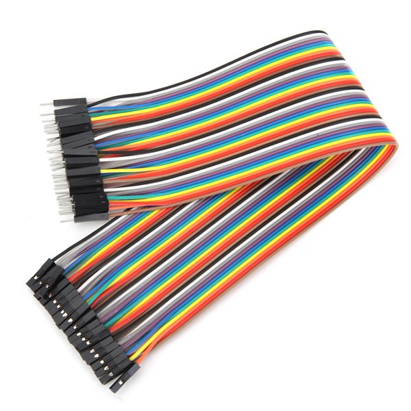 40pcs 30cm Male To Female Jumper Cable Dupont Wire For Arduino 2