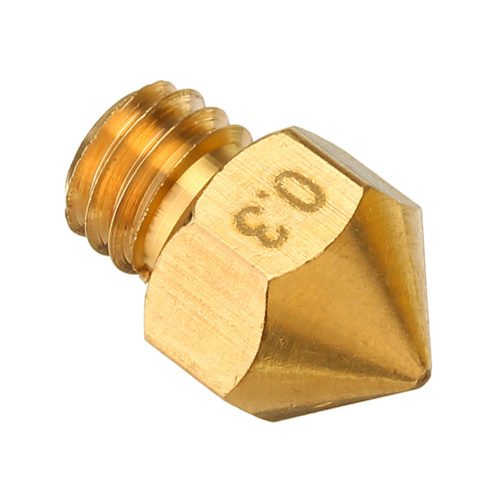 TRONXY® 0.2mm/0.3mm/0.4mm/0.5mm MK8 Copper Extruder Nozzle For 3D Printer Parts 6