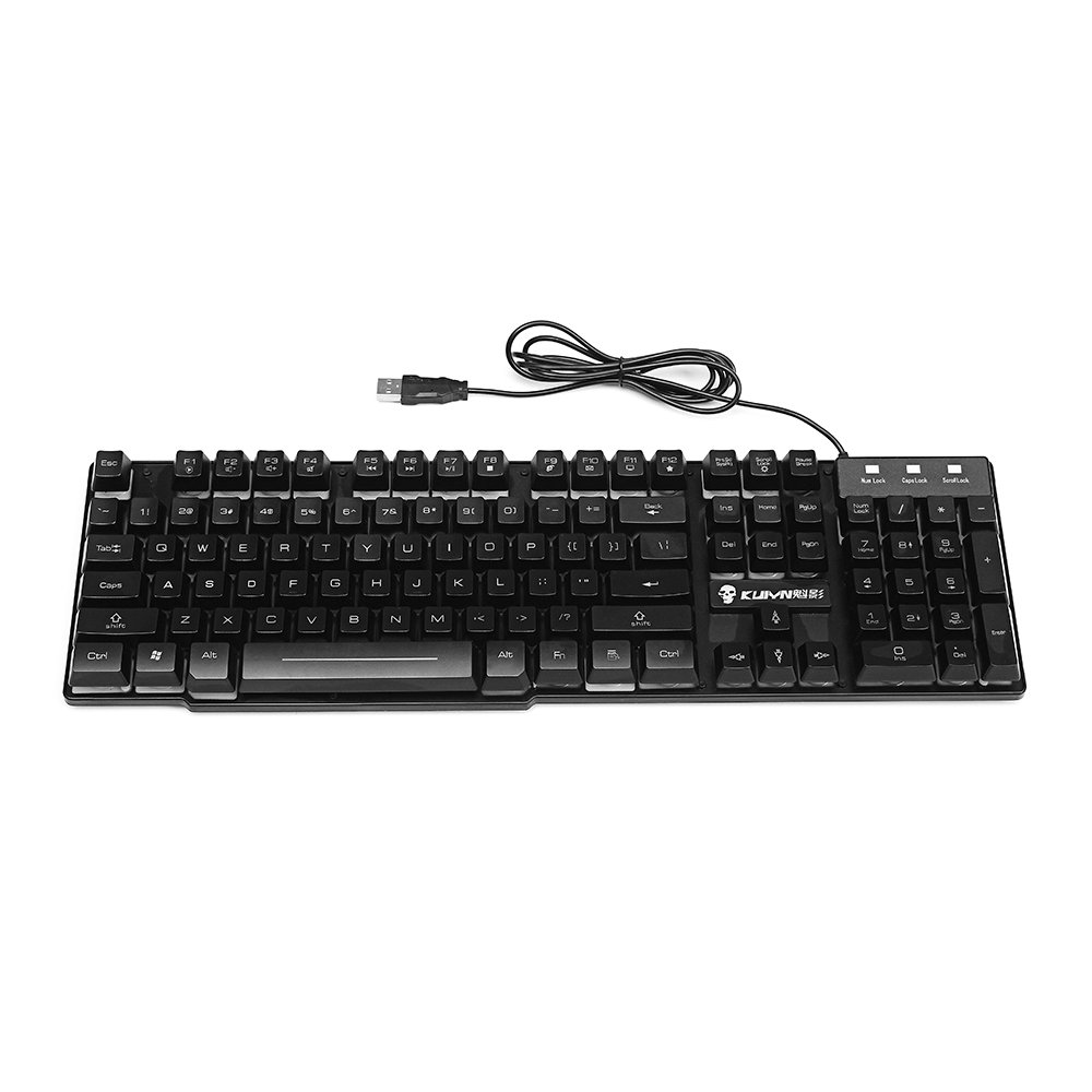 LED Backlit Gaming Keyboard+2400DPI Mouse Sets+Mouse Pad USB Wired Keyboard Set 8 LED Backlit Gaming Keyboard+2400DPI Mouse Sets+Mouse Pad USB Wired Keyboard Set - Image 8