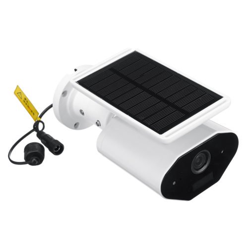 Solar Powered Wireless WiFi 1080P IP Camera Waterproof 143° Angle Night Vesion Two Way Intercom 4