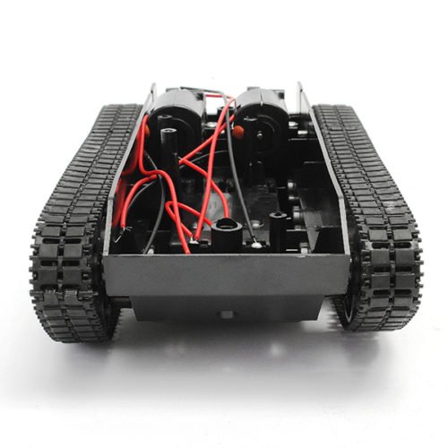 3V-7V DIY Light Shock Absorbed Smart Tank Robot Chassis Car Kit With 130 Motor For Arduino SCM 5
