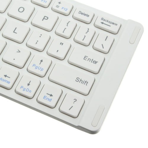 Small Size Foldable Bluetooth Aluminum Alloy Bottom Shell Keyboard 9