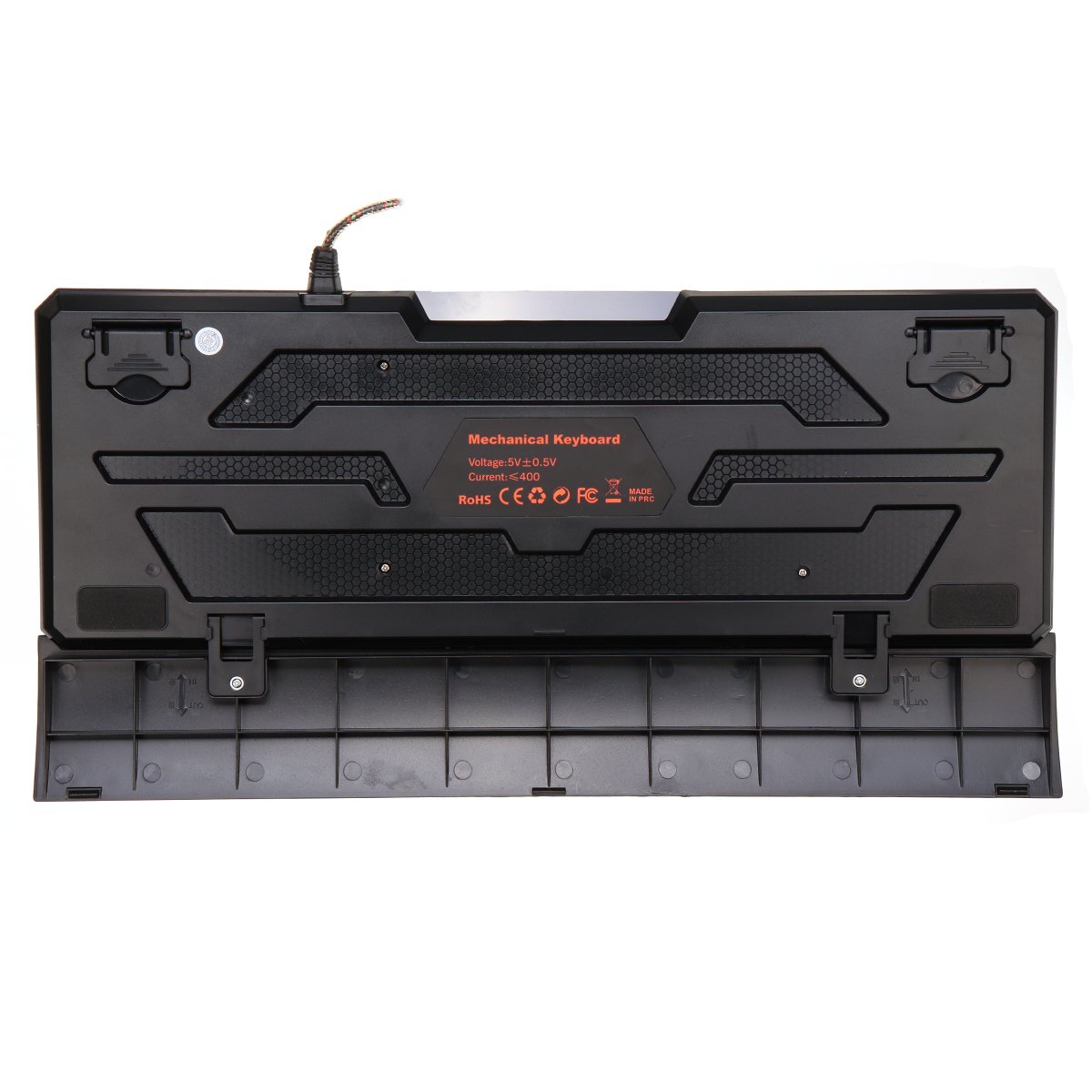 104Keys Blue Switch LED Backlight Mechanical Gaming Keyboard With Hand Holder USB Wired 6 104Keys Blue Switch LED Backlight Mechanical Gaming Keyboard With Hand Holder USB Wired - Image 6