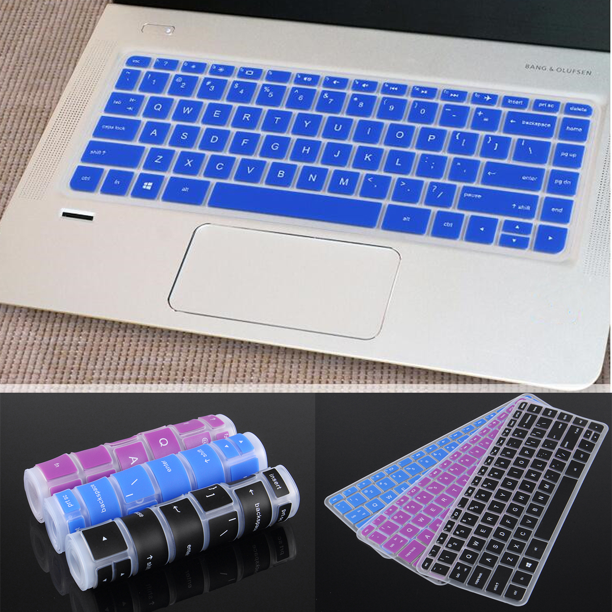 13.3 Inch Silicone Keyboard Protector Cover for HP Pavilion X360 4 13.3 Inch Silicone Keyboard Protector Cover for HP Pavilion X360 - Image 4