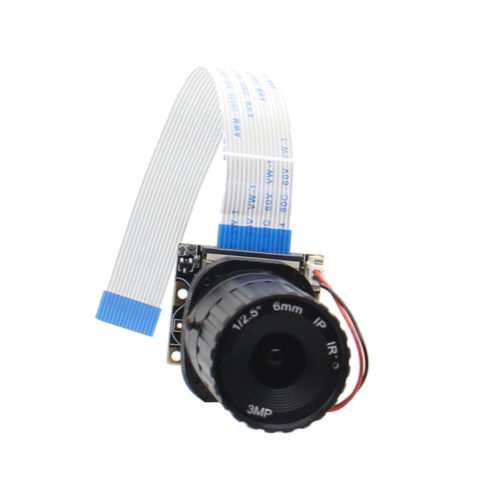 6mm Focal Length Night Vision 5MP NoIR Camera Board With IR-CUT For Raspberry Pi 3