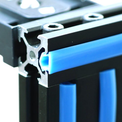 1Meter Black/Orange/Blue 2020 Aluminum Profile Slot Cover/Panel Holder for 3D Printer 10