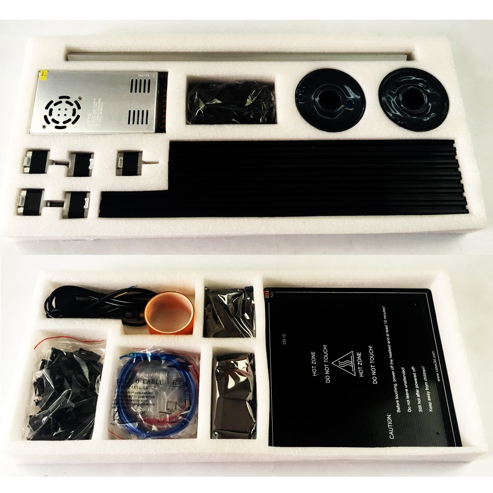 FLSUN® C Plus Desktop DIY 3D Printer With Touch Screen Dual Nozzle Auto Leveling Double Z-motors Support Flexible Filament 300*300*420mm Printing Size 4 FLSUN® C Plus Desktop DIY 3D Printer With Touch Screen Dual Nozzle Auto Leveling Double Z-motors Support Flexible Filament 300*300*420mm Printing Size - Image 4