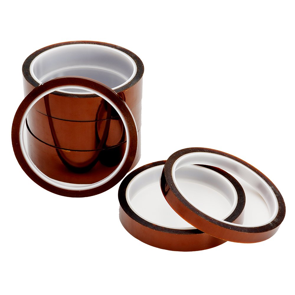 5mm/10mm/15mm/20mm/25mm/30mm High Temperature Polyimide Film Heat Resistant Tape For 3D Printer 3 5mm/10mm/15mm/20mm/25mm/30mm High Temperature Polyimide Film Heat Resistant Tape For 3D Printer - Image 3