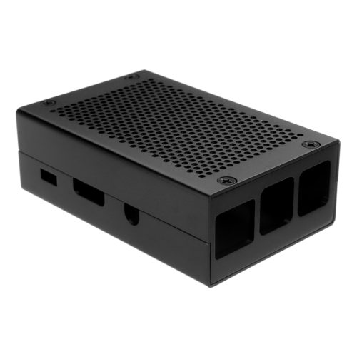 Silver/Black Aluminum Case Metal Enclosure With Screwdriver For Raspberry Pi 3 Model B+(plus) 10