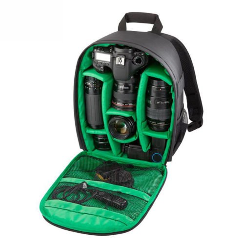 HUWANG 7460 Waterproof Multi-functional DSLR Video Photo Digital Camera Bag Padded Backpack 5