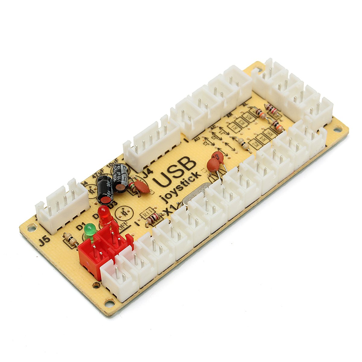 DIY Parts USB Encoder Joystick Clear Buttons Kit for Acarde Game Controller Console 5 DIY Parts USB Encoder Joystick Clear Buttons Kit for Acarde Game Controller Console - Image 5