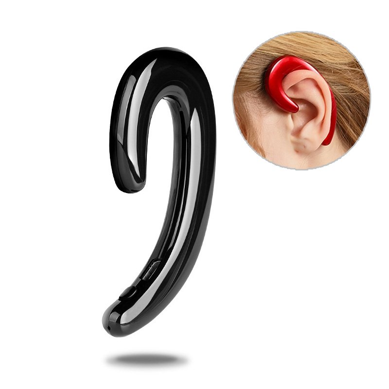 K8 Bone Conduction Earhook Wireless Bluetooth Earphone Noise Cancelling Stereo Headphone with Mic 2