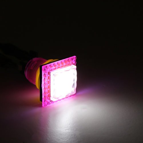 32x32mm Diamond LED Light Push Button for Arcade Game Console Controller DIY Replacement 12
