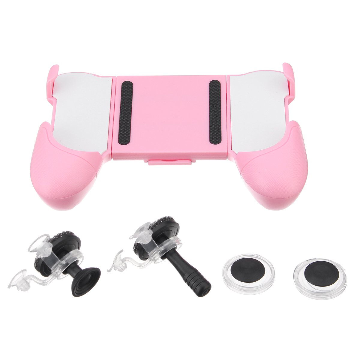 RKGAME 6th Gamepad 4.5-6 Inch Phone Handgrip Holder Stand Joystick for Mobile Game Pink