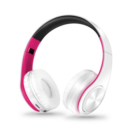 Foldable Colorfoul Bluetooth 4.0 Wireless Stereo Headphone with MIC 10