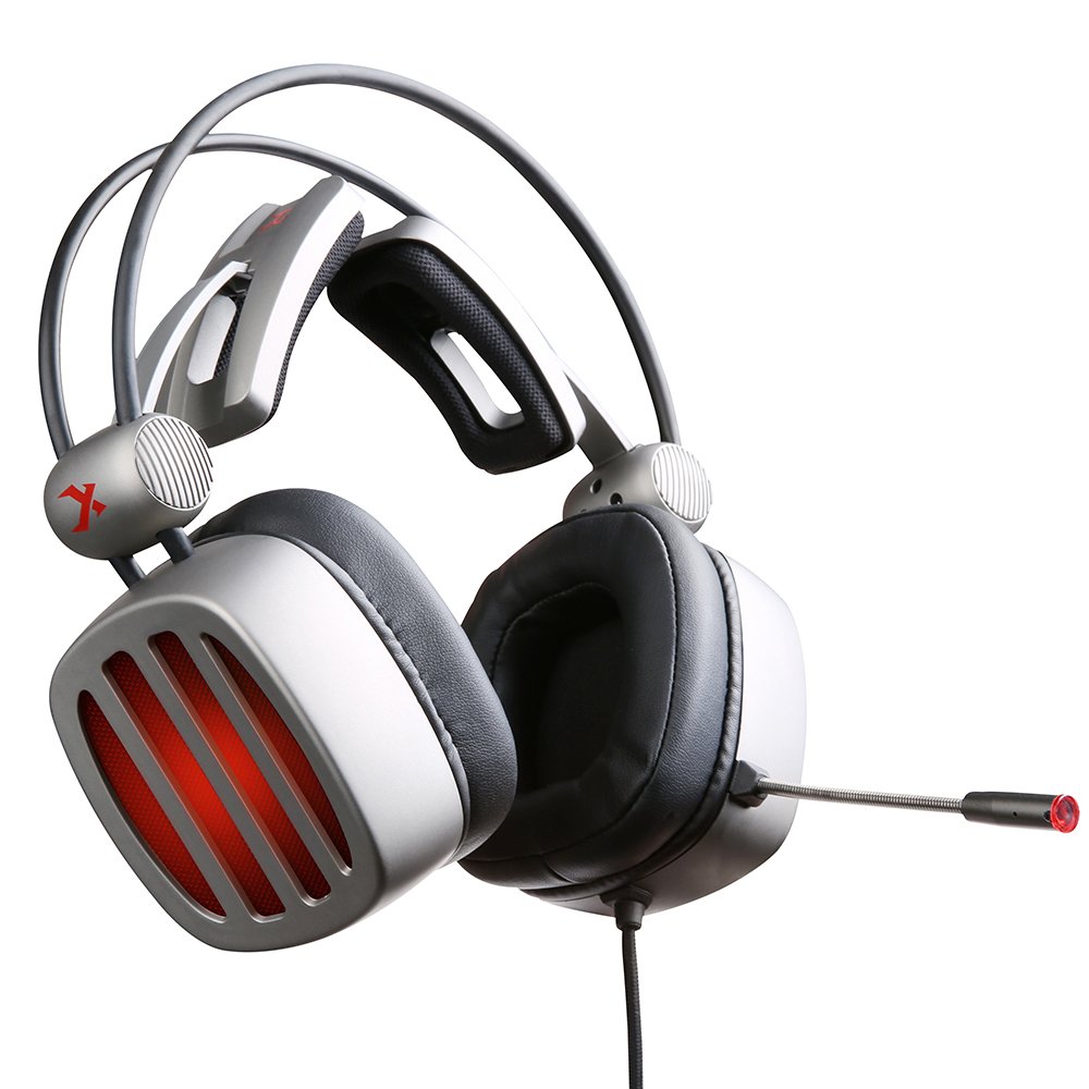 Xiberia S21 USB Wired 7.1 Surround Sound Stereo Gaming Headphone Headset with Mic 2 Xiberia S21 USB Wired 7.1 Surround Sound Stereo Gaming Headphone Headset with Mic - Image 2
