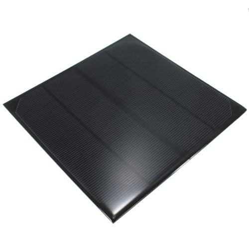 3Pcs 6V 4.5W 520mAh Monocrystalline Mini Epoxy Solar Panel Photovoltaic Panel 5