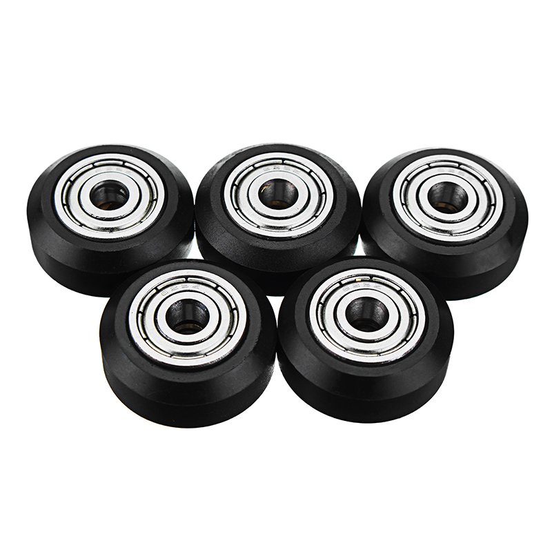 TEVO® 5Pcs One Pack 3D Printer Part POM Material Big Pulley Wheel with Bearings for V-slot 1