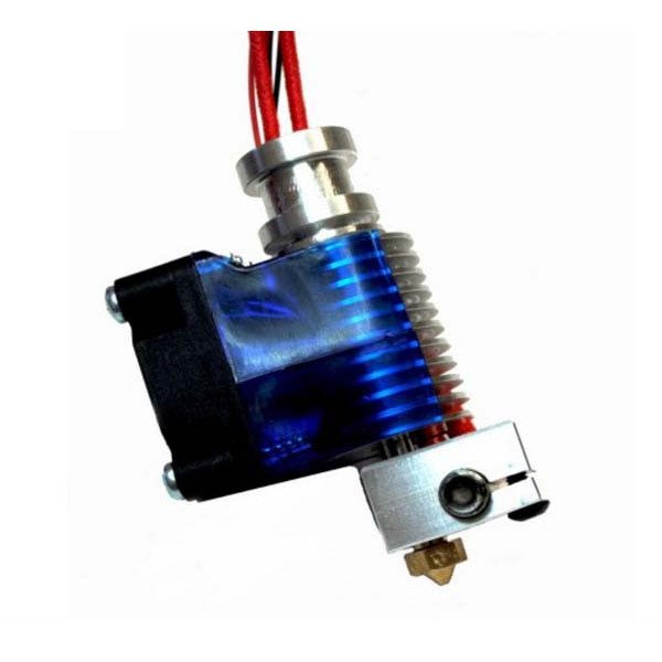Geekcreit® 0.3mm Metal 3D Printer Extrusion Head Extruder Nozzle With Fan 2