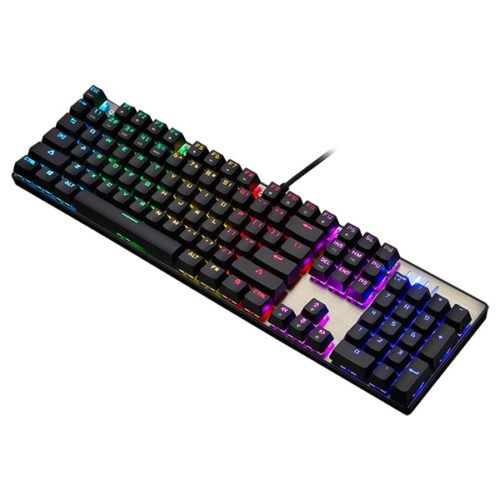 MOTOSPEED Inflictor CK104 NKRO RGB Backlit Mechanical Gaming Keyboard Outemu Blue Switch 4