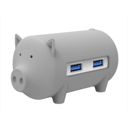ORICO H4018-U3 Litte Pig 3-Port USB 3.0 Hub with SD TF Card Reader 4