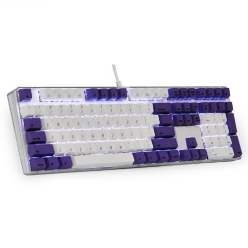 Magicforce 108 Key UV-Light Color Dye-sub PBT Keycaps Keycap Set for Mechanical Keyboard 3